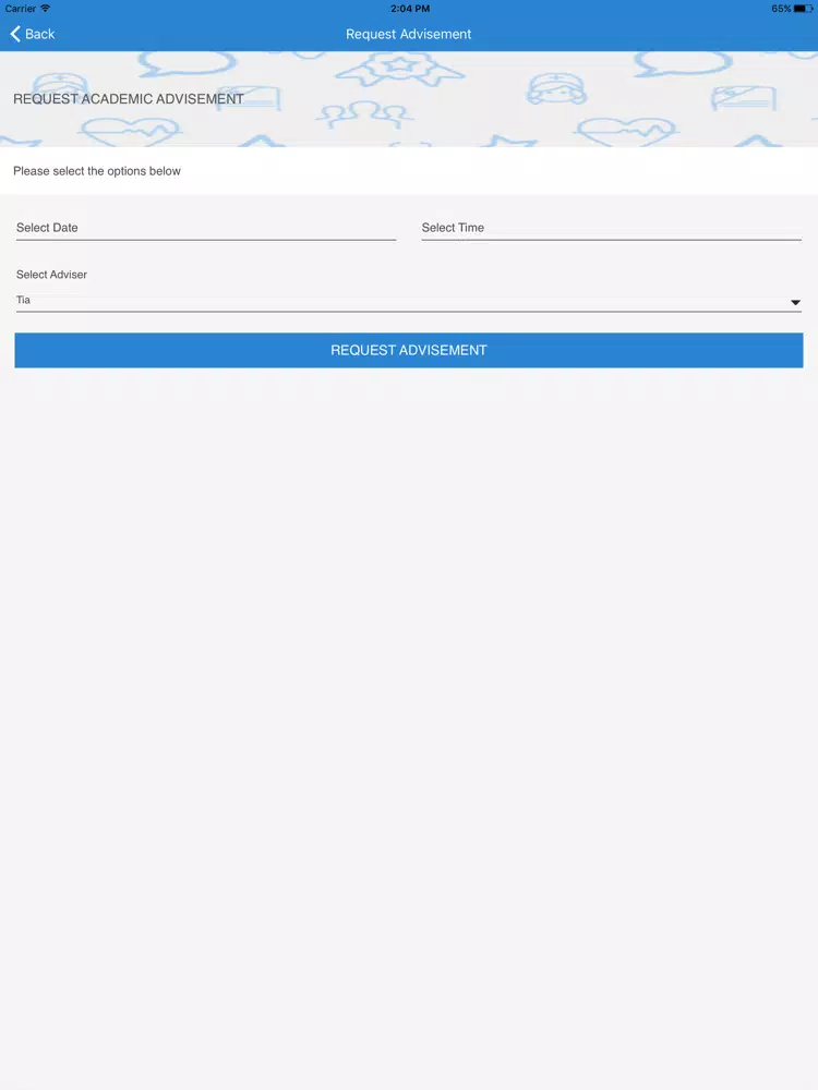 Ảnh chụp màn hình của Techni Pro iPad 