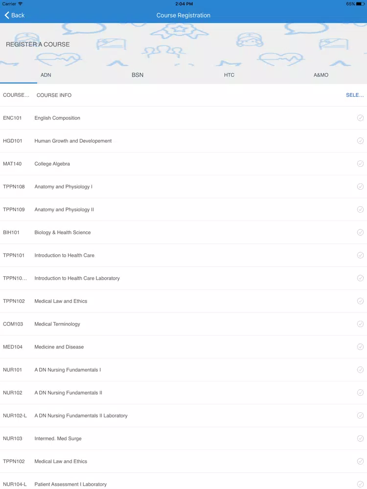 Ảnh chụp màn hình của Techni Pro iPad 