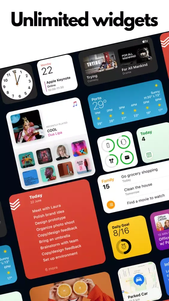 Tangkapan layar Widgety - Mobile Widgets