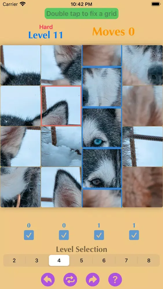 Tangkapan skrin Jigsaw Slide