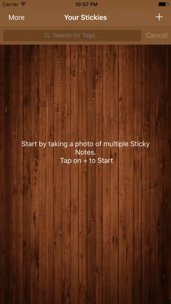Tangkapan layar StickyCut Click. Cut. Manage.