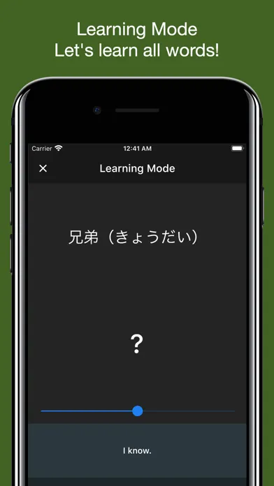 Japanese Basic Vocabulary应用截图