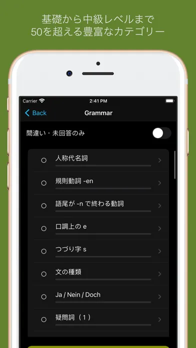ドイツ語文法 Lite - ドイツ語検定・国際試験対応 سکرین شاٹس