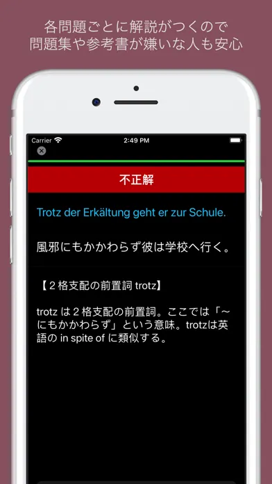 ドイツ語文法 Lite - ドイツ語検定・国際試験対応 سکرین شاٹس