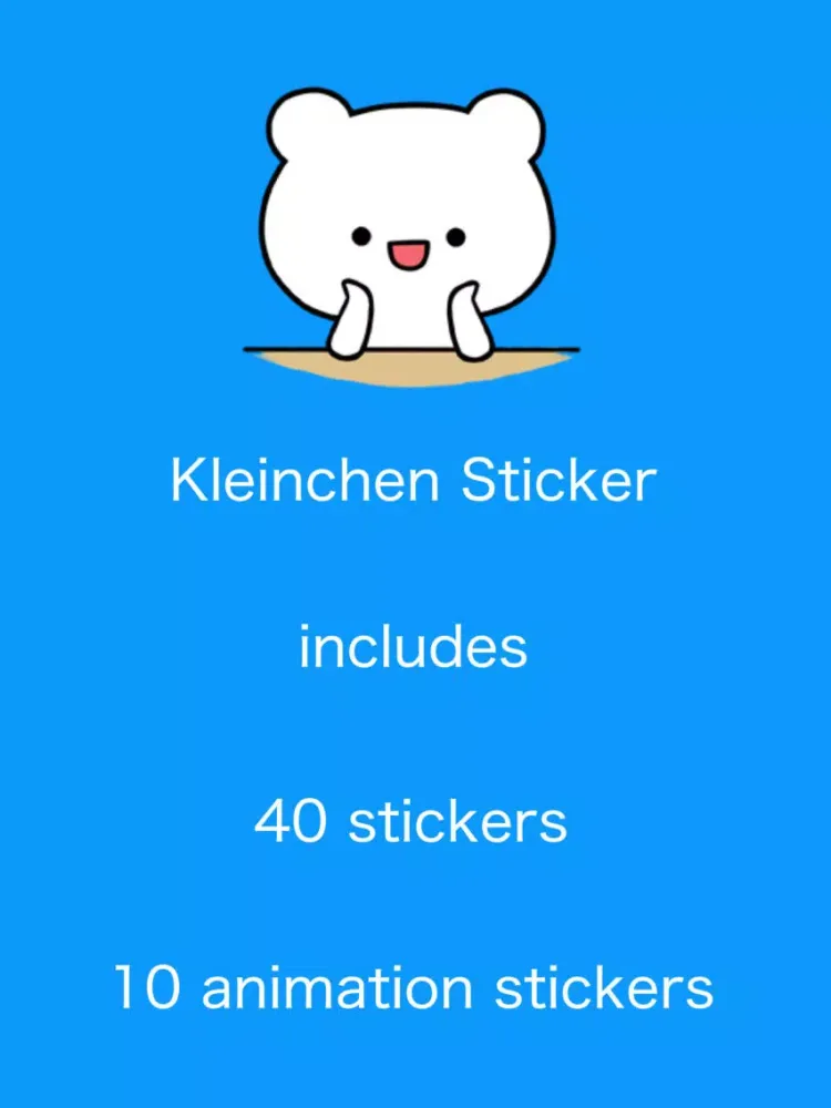 Screenshot di Kleinchen - Sticker iPad 