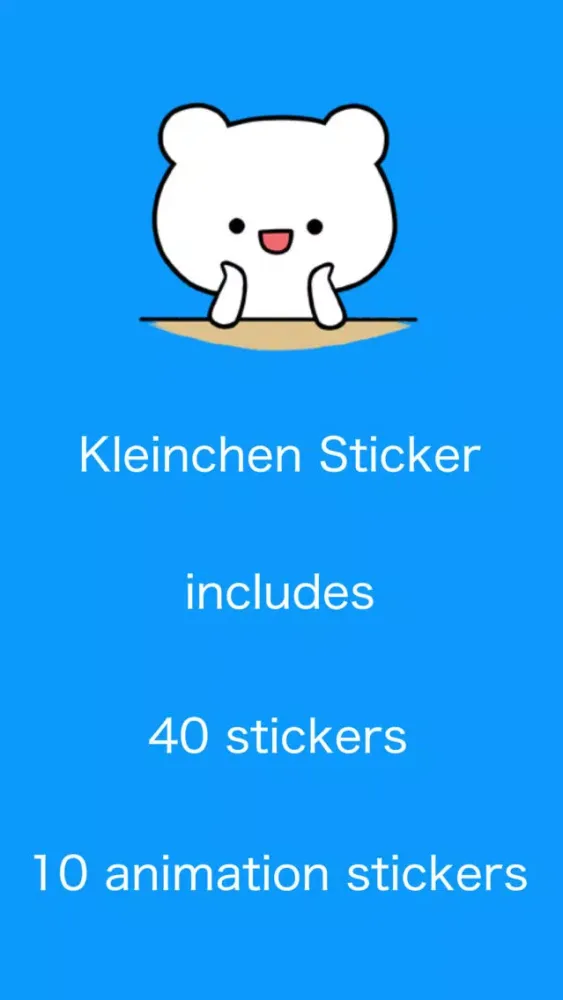 Screenshot di Kleinchen - Sticker