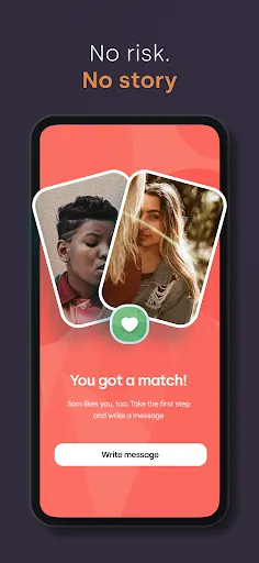 Tangkapan layar SPICY - Lesbian chat & dating