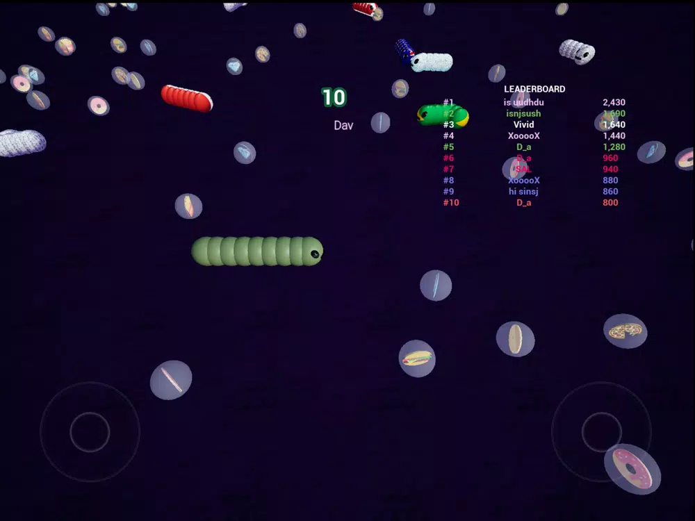 CanOfWorms - 3D Worm Slither iPad  स्क्रीनशॉट