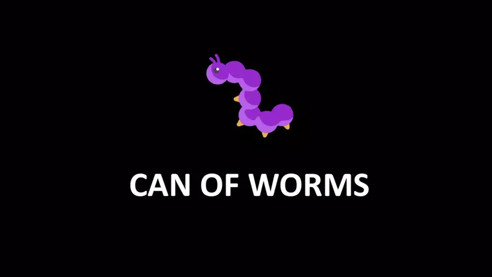 Tangkapan skrin CanOfWorms - 3D Worm Slither