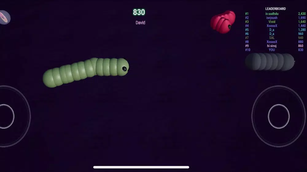 CanOfWorms - 3D Worm Slither स्क्रीनशॉट