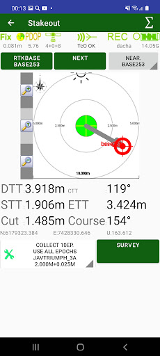 JAVAD Mobile Tools OAFcapturas de pantalla de la aplicación4