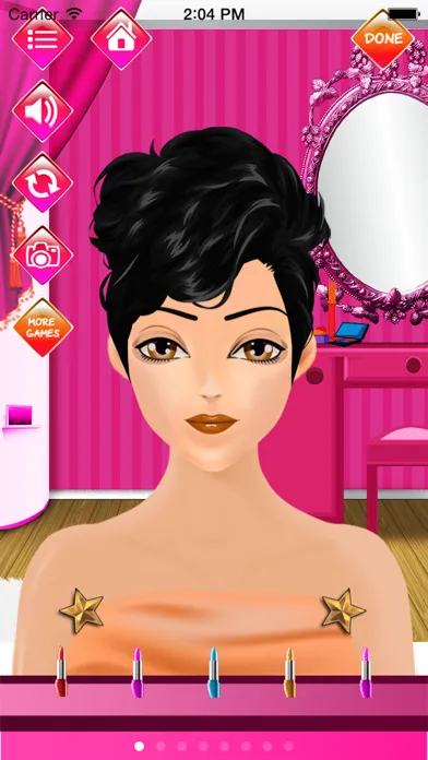 Tangkapan layar Fashion Make-Up Salon - Best Makeup, Dressup, Spa and Makeover Game for Girls