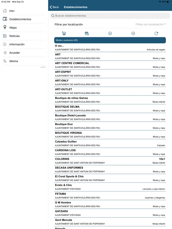 Som Comerç Eivissa iPad  Screenshots