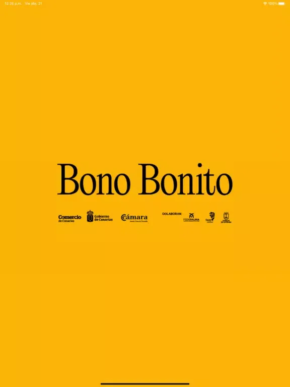 Bono Bonito la Palma iPad  스크린샷