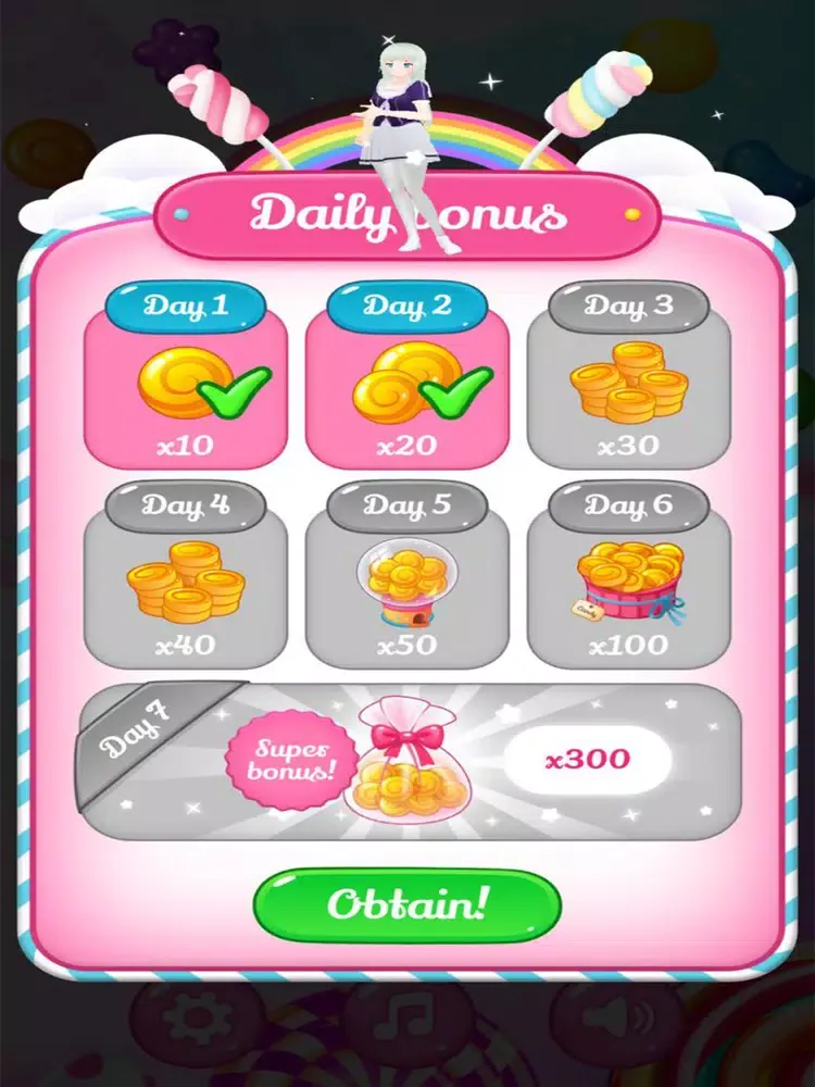 Скриншоты Waifu Candy Puzzle Game iPad 