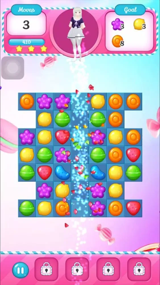Скриншоты Waifu Candy Puzzle Game