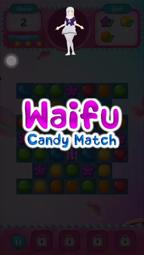 Скриншоты Waifu Candy Puzzle Game