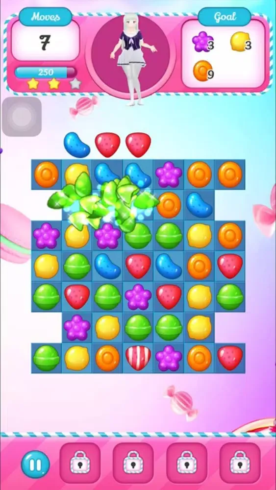 Скриншоты Waifu Candy Puzzle Game