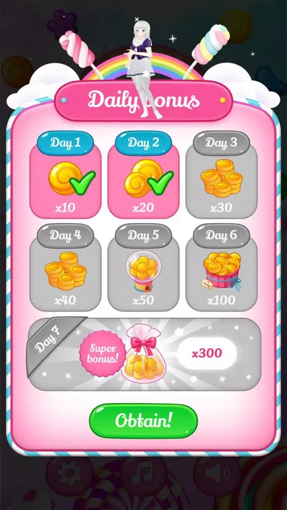 Скриншоты Waifu Candy Puzzle Game