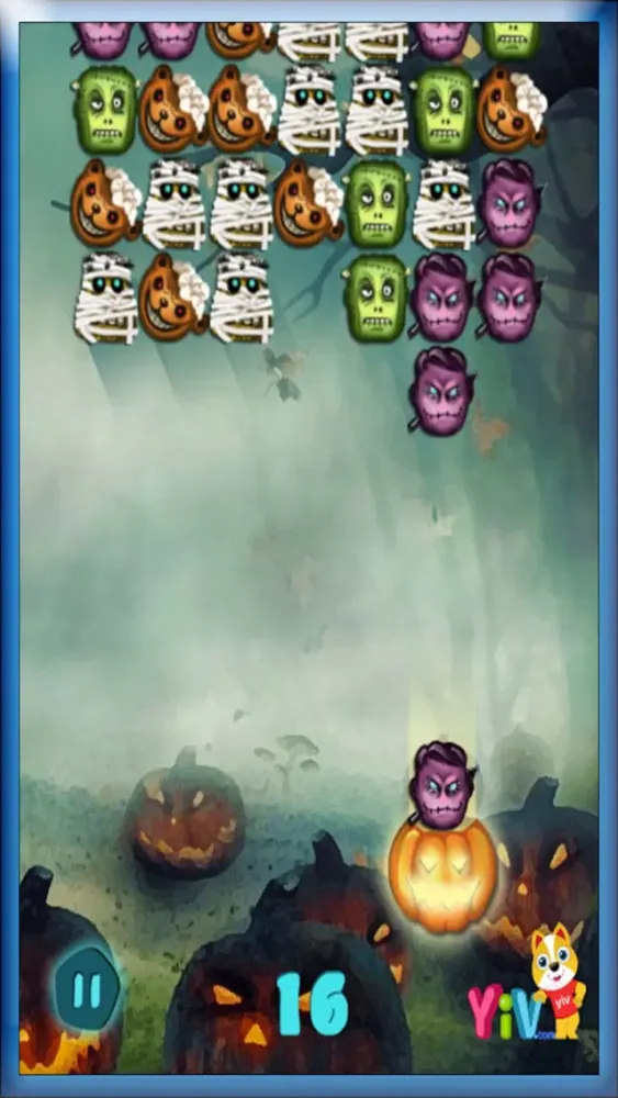 ภาพหน้าจอของ Kids Matching Game - Halloween Dash