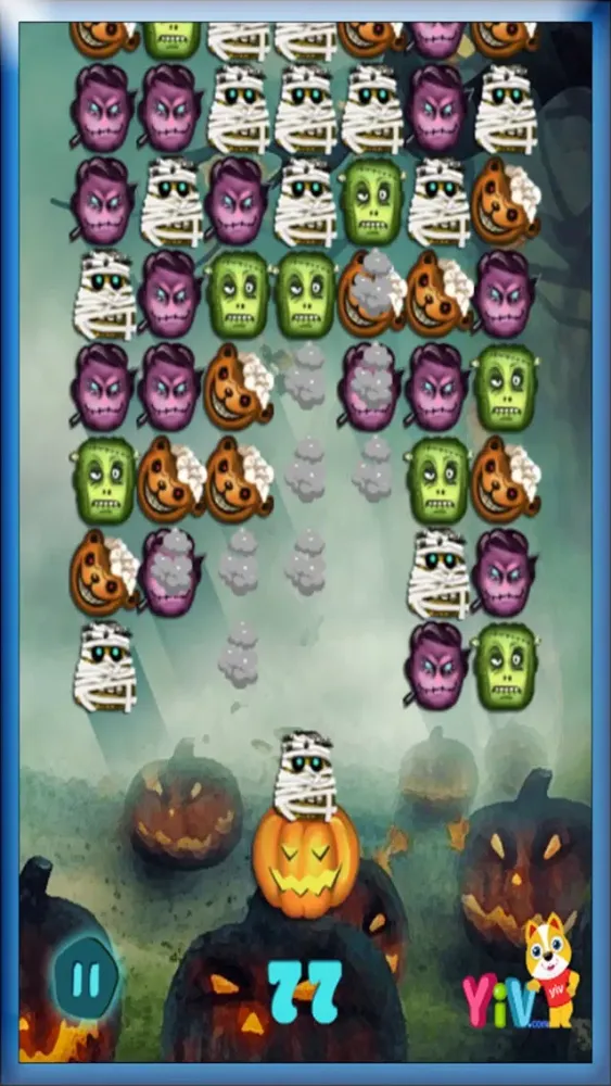 ภาพหน้าจอของ Kids Matching Game - Halloween Dash