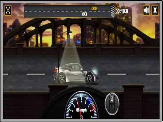 Racing Gear less Car iPad  Screenshots