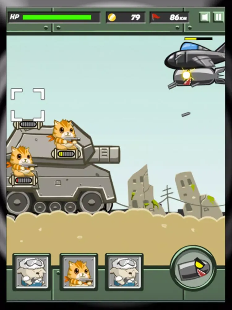 Captures d'écran de Shooting of Metal Animal - Defense Game iPad 