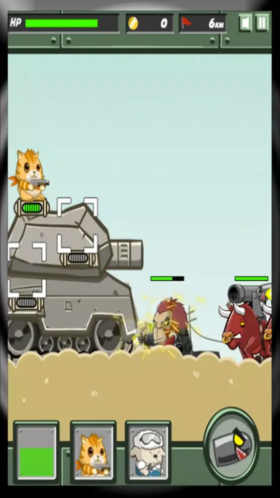 Captures d'écran de Shooting of Metal Animal - Defense Game