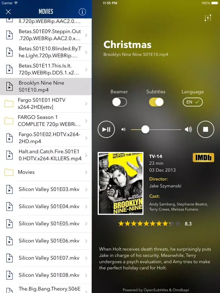 Ảnh chụp màn hình của Remo - Play your videos with subtitles iPad 