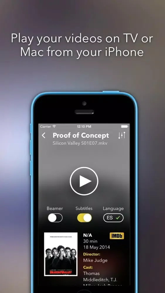 Ảnh chụp màn hình của Remo - Play your videos with subtitles