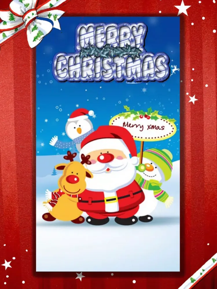 Captures d'écran de A Big Christmas Tap Puzzle Game - Match and Pop the Holiday Season Pics iPad 