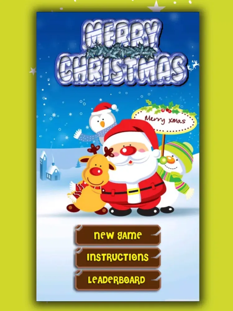 Captures d'écran de A Big Christmas Tap Puzzle Game - Match and Pop the Holiday Season Pics iPad 