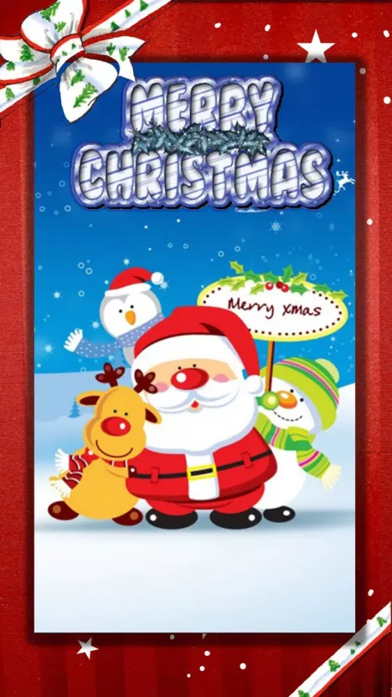 Captures d'écran de A Big Christmas Tap Puzzle Game - Match and Pop the Holiday Season Pics
