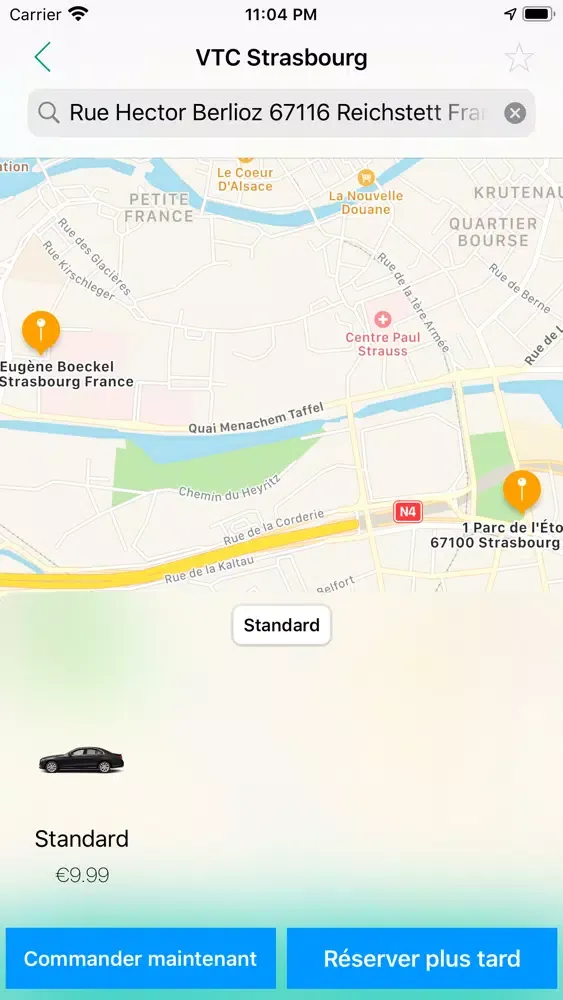 Capturas de pantalla de VTC Strasbourg