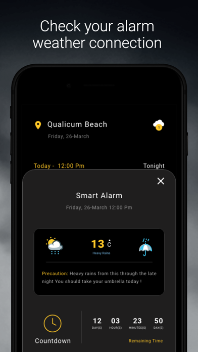 Capturas de pantalla de AI Weather with Smart Alarm