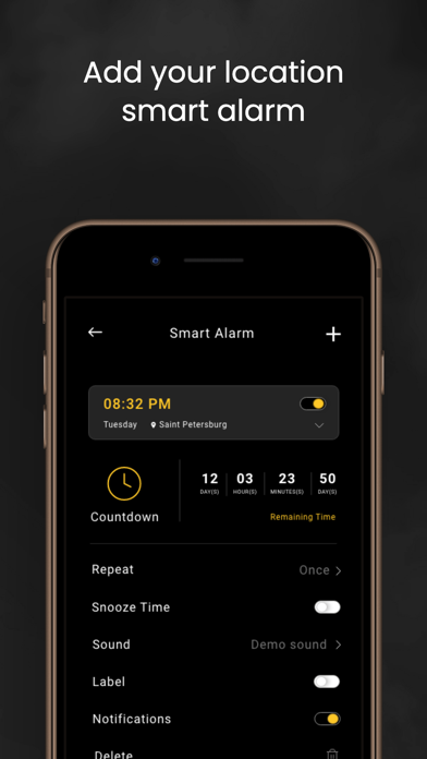 Capturas de pantalla de AI Weather with Smart Alarm