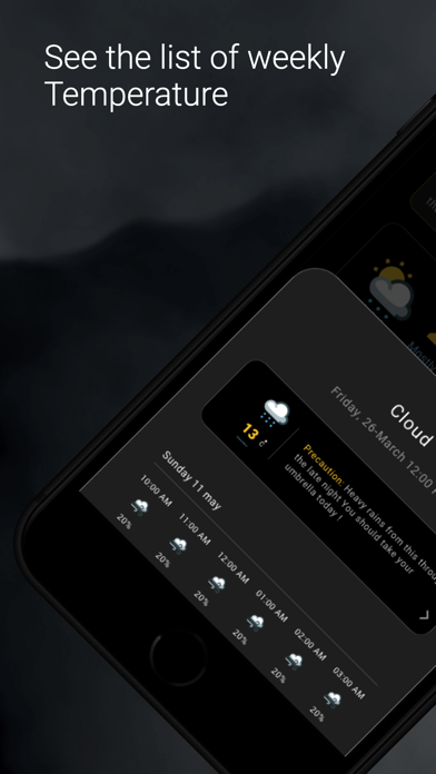 Capturas de pantalla de AI Weather with Smart Alarm