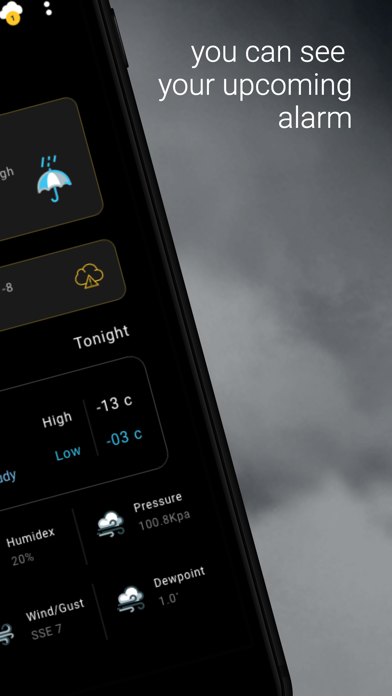 Capturas de pantalla de AI Weather with Smart Alarm