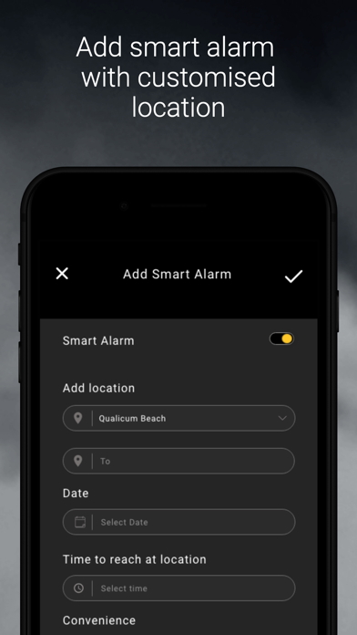 Capturas de pantalla de AI Weather with Smart Alarm