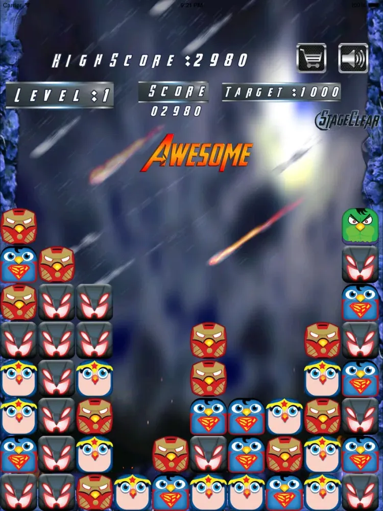 Super Hero Birds - Age Of Ultron iPad  سکرین شاٹس