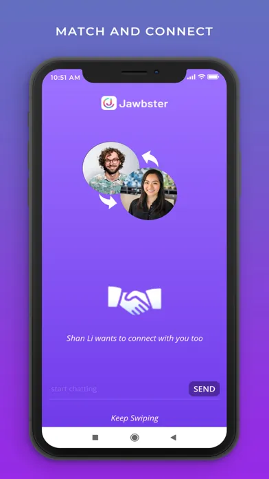 Jawbster: Work, Hire or Collab سکرین شاٹس