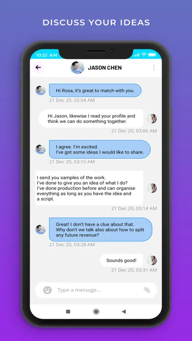 Jawbster: Work, Hire or Collab سکرین شاٹس