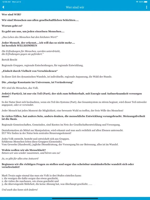 JA, WIR... iPad 應用截圖