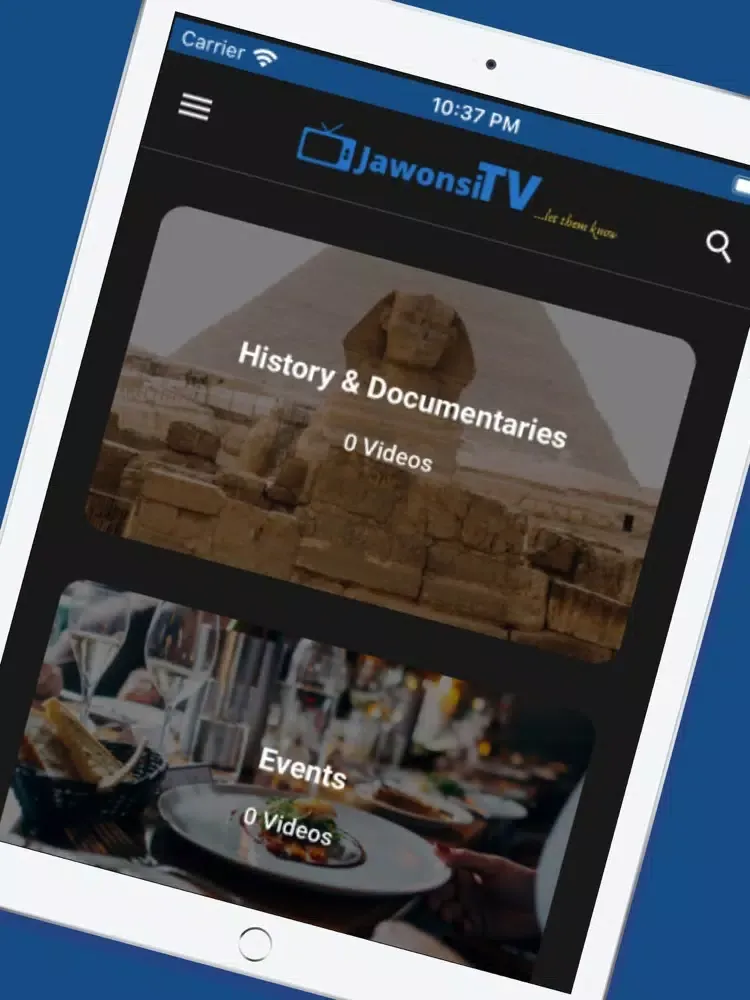 Скриншоты Jawonsi iPad 