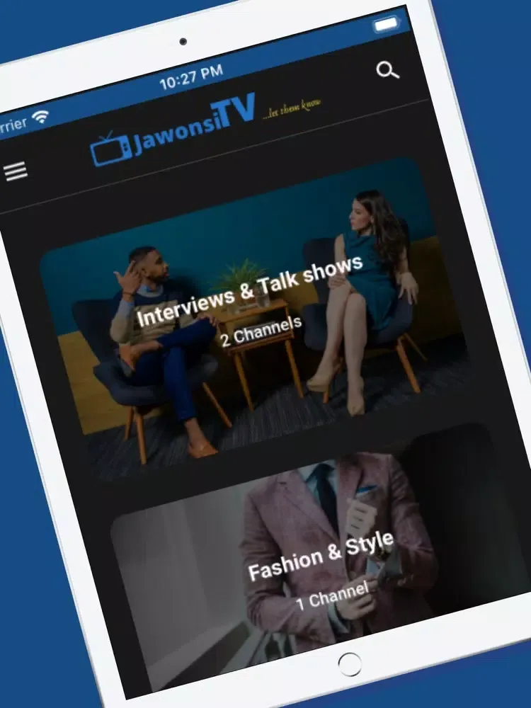 Скриншоты Jawonsi iPad 