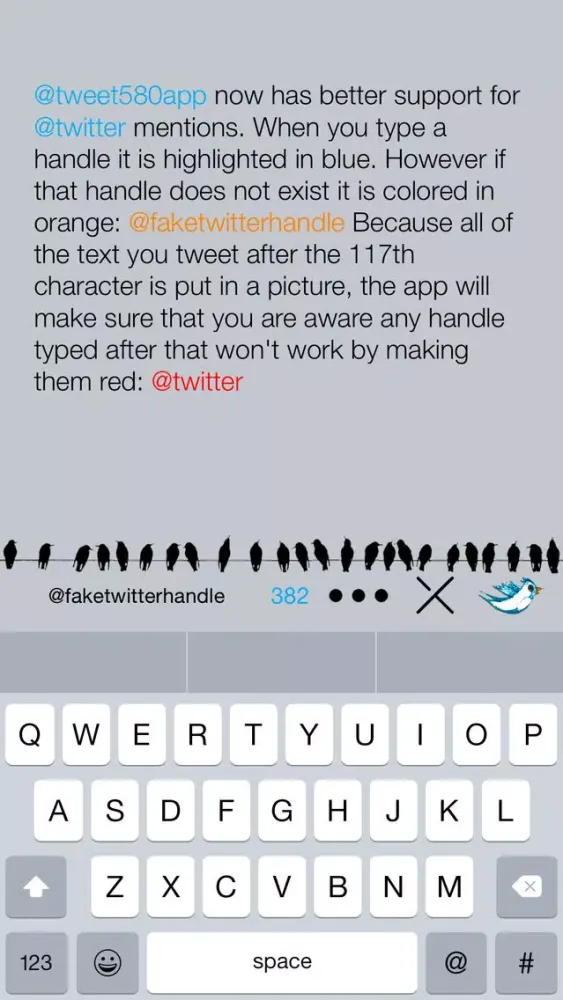 Tangkapan skrin tweet580