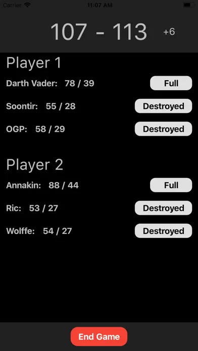 Highground: X-Wing Scorekeeper 스크린샷