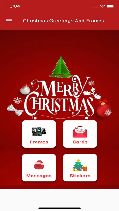 Capturas de tela do Christmas Greetings And Frames