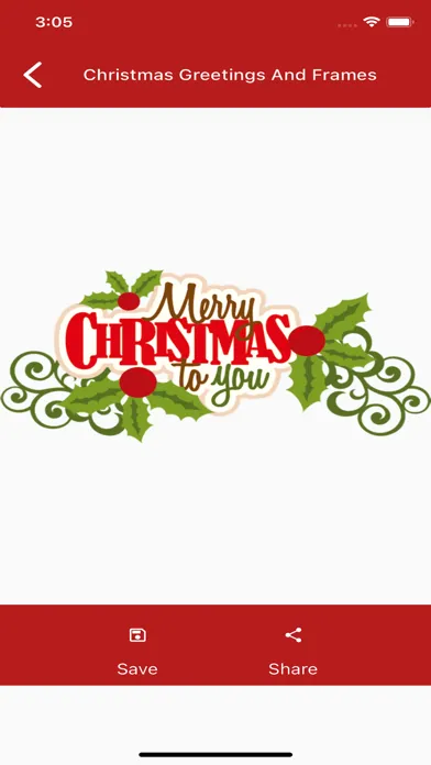Capturas de tela do Christmas Greetings And Frames