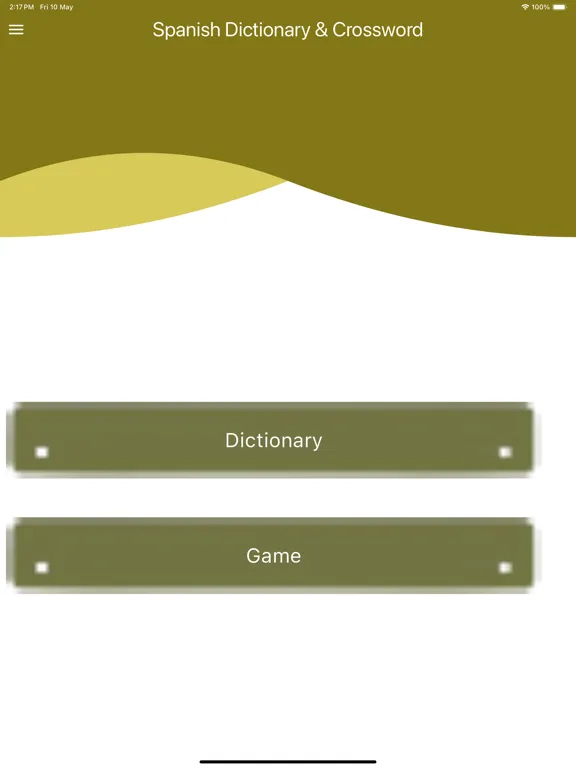 Скриншоты Spanish Dictionary & Crossword iPad 